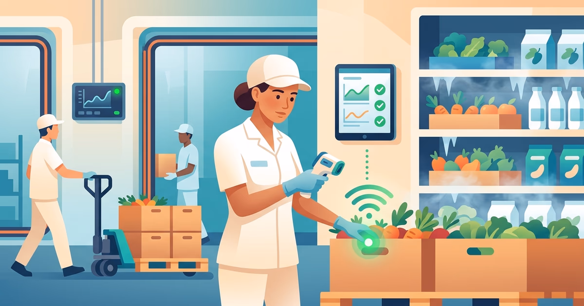 Header-Bild für Temperaturkontrolle Kühlkette: HACCP Lebensmittel Guide 2026